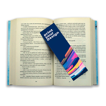 Bookmarks, printed in Montreal by CDM Print